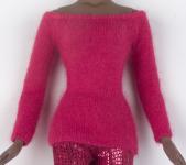 Tonner - Tyler Wentworth - Red Holiday Luxe Angora Long Sleeve - Outfit